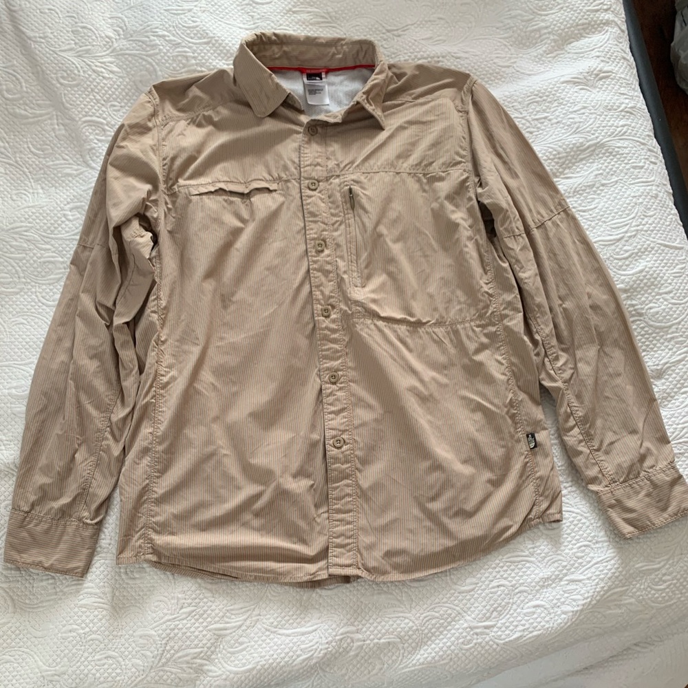 North Face Long Sleeve Button Down